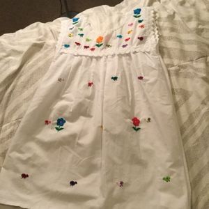 Hand embroidered dress for Girls